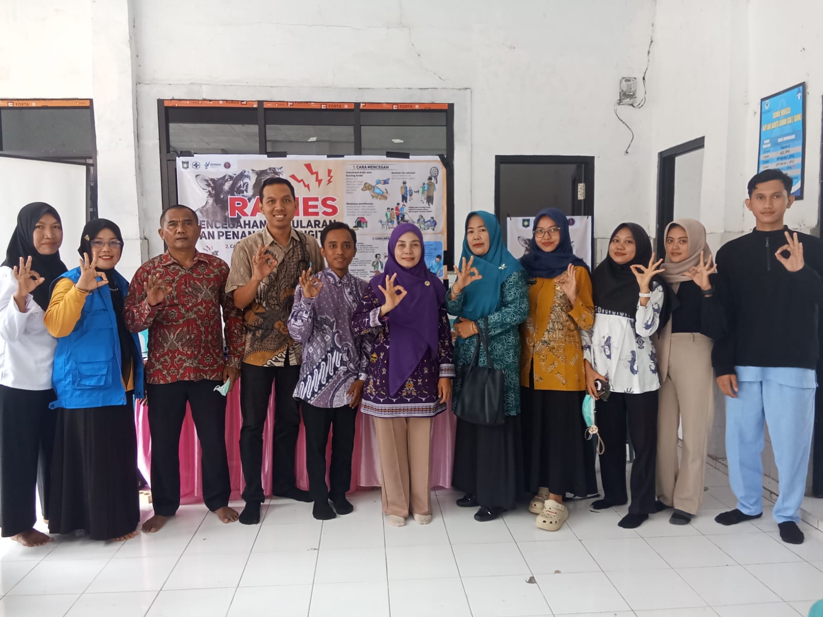 Monitoring dan KIE Rabies di Kecamatan Alas 