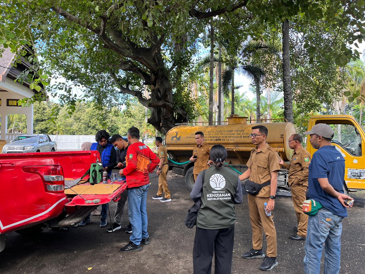 Pemindahan Rusa Timur ke wilayah konservasi Pulau Moyo (Amanwana) 