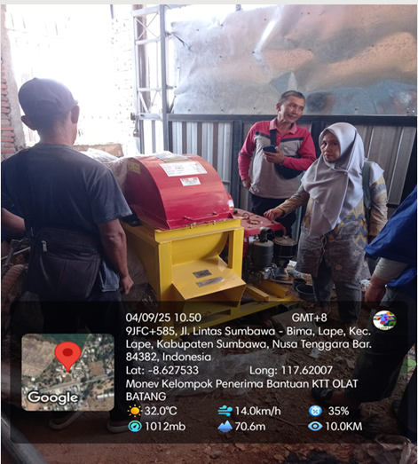 Kegiatan Monev dan Pendampingan usaha Peternakan