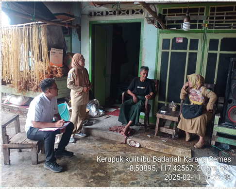 Kegiatan Monev dan Pendampingan usaha Peternakan